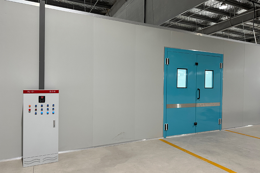 无尘喷漆晾干房，烘干房